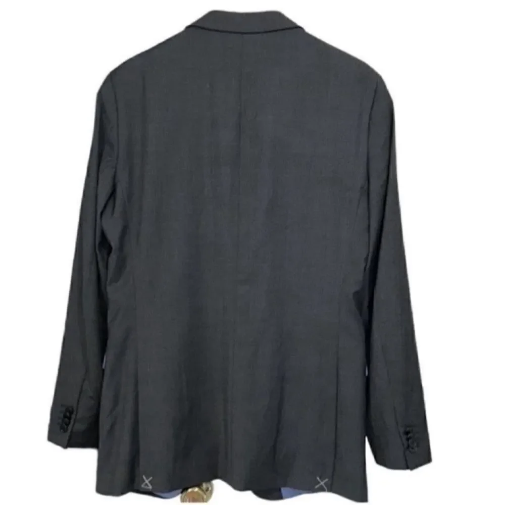Original Penguin Men's Gray Wool Blend Blazer (40 long)